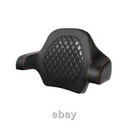 Coussin de dossier enveloppant pour top-case King pour Harley Touring Road King Street Glide