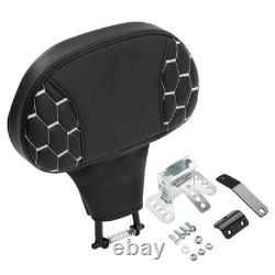 Coussin de dossier pour conducteur adapté aux motos Harley Touring Road King Street Glide Ultra