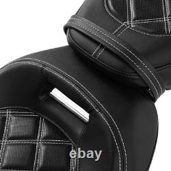 Coussin de selle biplace pour Touring Road King Street Glide FLHRXS
