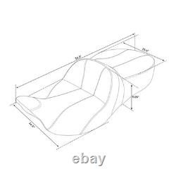 Coussin de siège en gel type hamac pour Touring Road King Street Glide 2009-2023