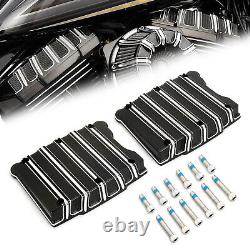 Couvercle de boîte à bascule de jauge Harley Twin Cam Road King/Street Glide 06-16