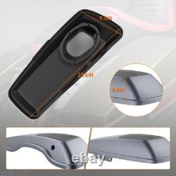 Couvercles de haut-parleur de sacoche 6X9 pour Harley Touring Road King Street Electra 2014-2023