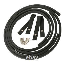 Couvercles de haut-parleur double 6x9 pour sacoches Harley Touring Road King Street Glide 1 paire