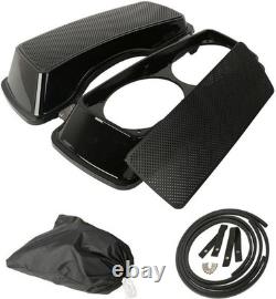 Couvercles de haut-parleur dual 6x9 compatibles avec les sacoches Harley Touring Road King Street