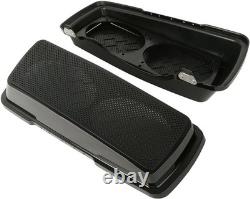 Couvercles de haut-parleur dual 6x9 compatibles avec les sacoches Harley Touring Road King Street
