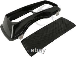 Couvercles de haut-parleurs doubles 6x9 compatibles avec les sacoches Harley Touring Road King Street