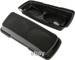 Couvercles de haut-parleurs doubles 6x9 compatibles avec les sacoches Harley Touring Road King Street