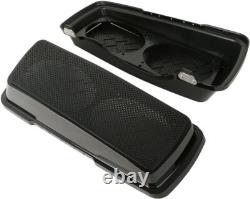 Couvercles de haut-parleurs doubles 6x9 pour sacoches Harley Touring Road King Street Glide 1 paire