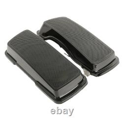 Couvercles de sacoches avec haut-parleurs 6x9, compatibles avec Harley Road King Street Glide 1994-2013