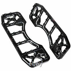 Cross Country Front Driver Floorboards Pour Harley Street Glide Road King Flhx Fl
