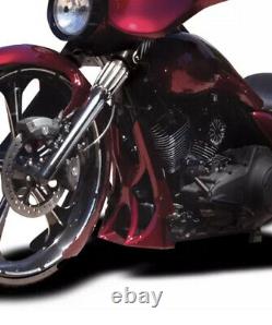 Custom Chin Spoiler Street Glide, Road King Harley Davidson Bagger S'adapte 2014-2016