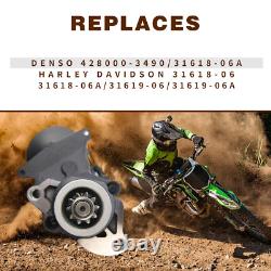 Démarreur pour Harley Davidson Road King Electra Glide Fatboy 2007-2014 Street Bob