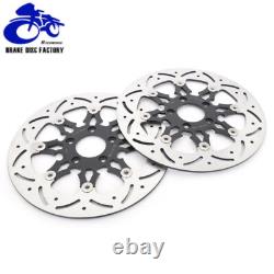 Disques de frein avant flottants 11,8 pour Harley Touring Road King Street Glide FLHX