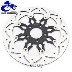 Disques de frein avant flottants 11,8 pour Harley Touring Road King Street Glide FLHX