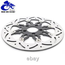 Disques de frein avant flottants 11,8 pour Harley Touring Road King Street Glide FLHX