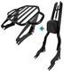 Dosseret Avec Porte-bagages Pour Sissy Bar Pour Harley Touring Road King Street Glide 09-24