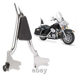 Dosseret passager 24' Sissy Bar pour Harley Touring Road King Street Glide 97-08