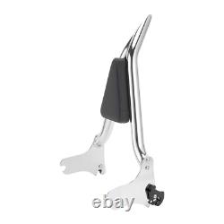 Dosseret passager 24' Sissy Bar pour Harley Touring Road King Street Glide 97-08