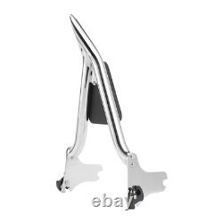 Dosseret passager 24' Sissy Bar pour Harley Touring Road King Street Glide 97-08