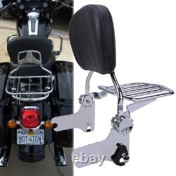 Dossier Amovible Sissy Bar Pour Harley Road King Street Glide Electra 1997-08