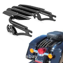 Dossier Sissy Bar et Support de Bagages pour Harley Touring Road King Street Glide 09+