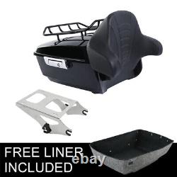 Dossier de Montagne King Trunk Adapté pour Harley Touring Road King Street Glide 14-2025