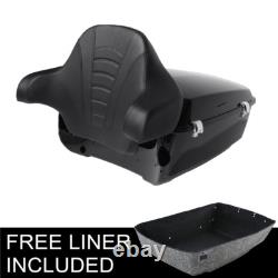 Dossier de Trunk King adapté pour Harley Touring Road King Street Glide 14-25 18