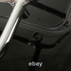 Dossier de coffre tronqué avec feu arrière compatible avec Harley Road King Street Glide 14-26