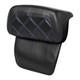 Dossier De Coffre Tronqu&eacute; Pour Harley Touring 14-23 Road King/street/glide Avec Surpiq&ucirc;res Bleues