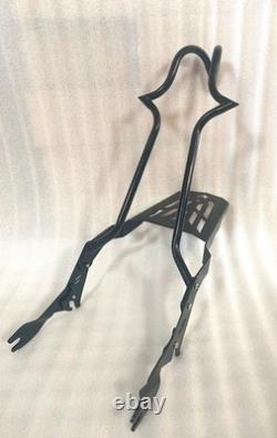Dossier de sissy bar 23 avec dossier pour Harley Touring Road King Street Electra FL 2009-25 porte-bagages
