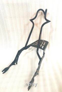 Dossier de sissy bar 23 avec dossier pour Harley Touring Road King Street Electra FL 2009-25 porte-bagages