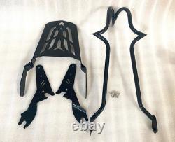 Dossier de sissy bar 23 avec dossier pour Harley Touring Road King Street Electra FL 2009-25 porte-bagages
