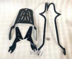 Dossier de sissy bar 23 avec dossier pour Harley Touring Road King Street Electra FL 2009-25 porte-bagages
