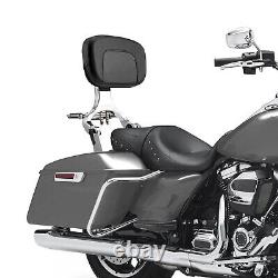 Dossier de sissy bar à usage multiple adapté pour Harley Road King Street Glide 2014-2024