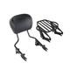 Dossier De Sissy Bar Avec Porte-bagages Pour Harley Road King Street Glide 2009-2025