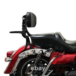 Dossier de sissy bar polyvalent pour Harley CVO Road King Street Glide 2014-2024