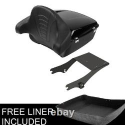 Dossier de tronc King Pack adapté pour Harley Tour Pak Road King Street Glide 97-2008