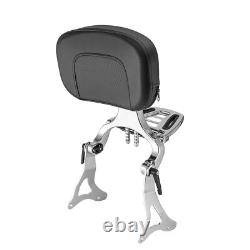 Dossier multifonctionnel Sissy Bar pour Harley Road King Street Road Glide 14-24