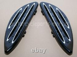Driver Cnc Cut Stretched Floorboards For Harley Touring Road King Street Glide