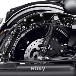 Ensemble de support de garde-boue adapté pour Harley Touring Street Road Glide King 2014-2024 Noir