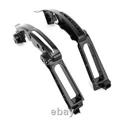 Ensemble de support de garde-boue adapté pour Harley Touring Street Road Glide King 2014-2024 Noir