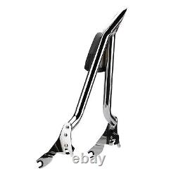Fauteuil Arrière Amovible Sissy Bar Pour Harley Touring Road King Cvo Street Glide