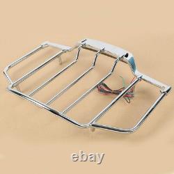 Feu LED pour porte-bagages pour Harley Touring Road King Street 2014 2024 Chrome