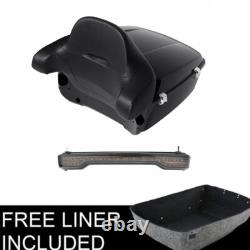 Feu arrière LED de dossier de coffre King Trunk compatible avec Harley Road King Street Glide 14-25