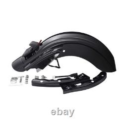 Feu arrière LED de garde-boue, feu de position, frein et clignotant, lentille fumée, Road King Street Glide 09-13