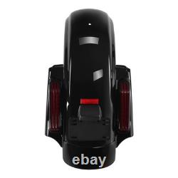 Feu arrière LED de garde-boue, lentille rouge, Touring Road King Street Electra Glide 2014-2024