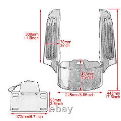 Feu de position LED pour garde-boue arrière pour Harley Touring Road King Street Glide 2014-2023