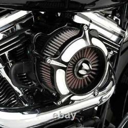 Filtre À Turbine À Prise D'air Pour Harley Touring Street Glide Road King Dyna