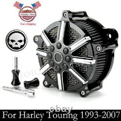 Filtre D’admission Nettoyeur D’air Pour Harley Road King Street Glide Softail Low Rider