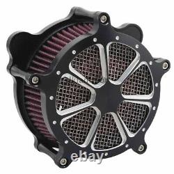 Filtre De Prise D'air Nettoyant Pour Harley Dyna Softail Touring Road King Street Glide